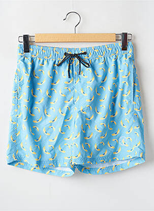 Maudymosi šortas popelinos audinys, kuris pasižymi lygiu ir tankiu paviršiumi. mėlyna JACK & JONES vyras