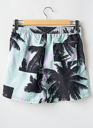 Maudymosi šortas popelinos audinys, kuris pasižymi lygiu ir tankiu paviršiumi. žalias JACK & JONES vyras