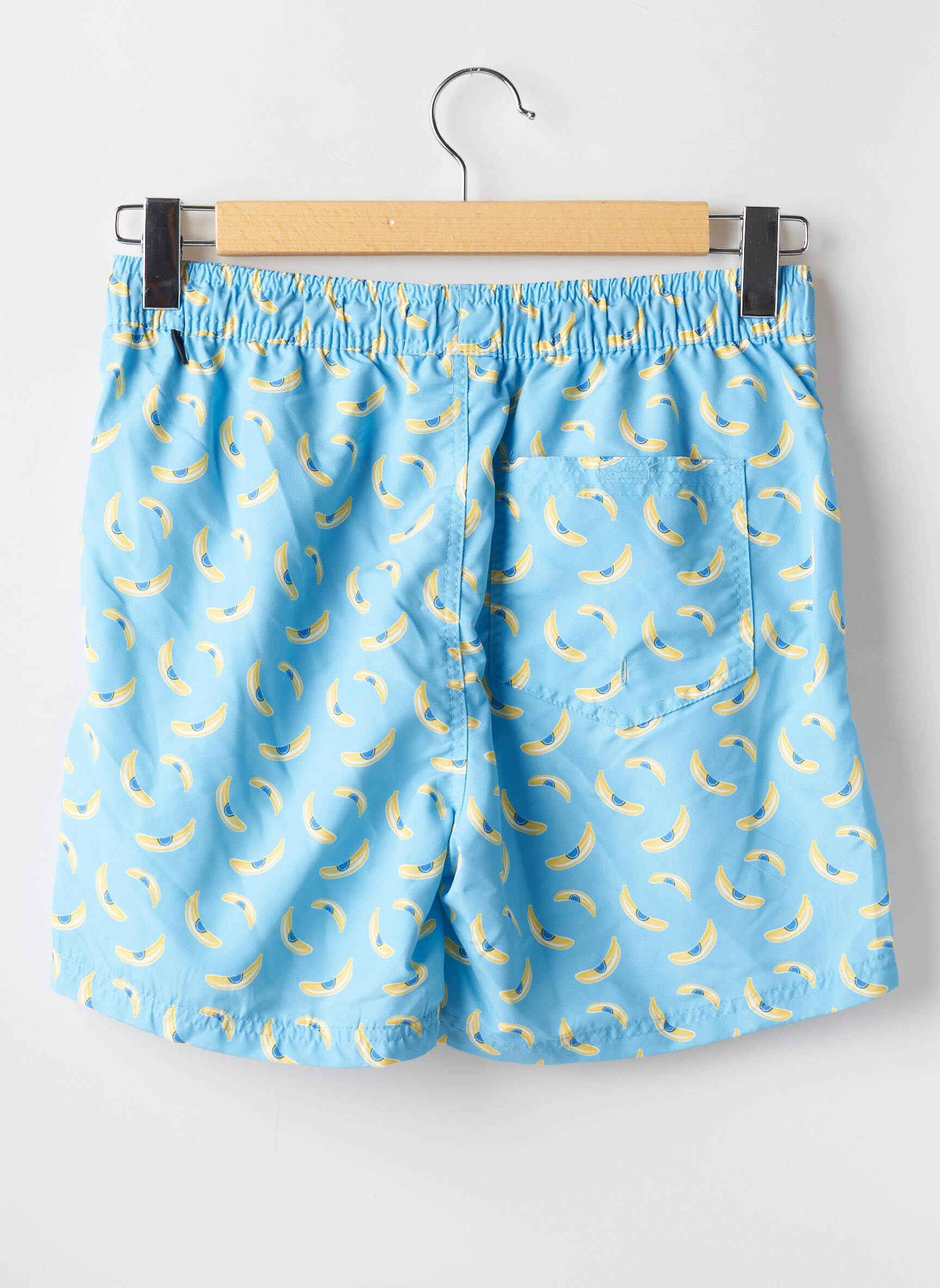 Maudymosi šortas popelinos audinys, kuris pasižymi lygiu ir tankiu paviršiumi. mėlyna JACK & JONES vyras