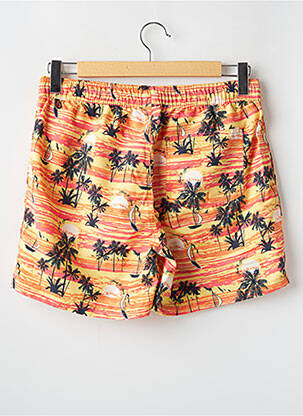 Maudymosi šortas popelinos audinys, kuris pasižymi lygiu ir tankiu paviršiumi. oranžinė JACK & JONES vyras