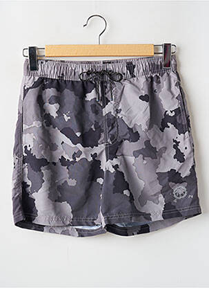 Maudymosi šortas popelinos audinys, kuris pasižymi lygiu ir tankiu paviršiumi. pilka JACK & JONES vyras