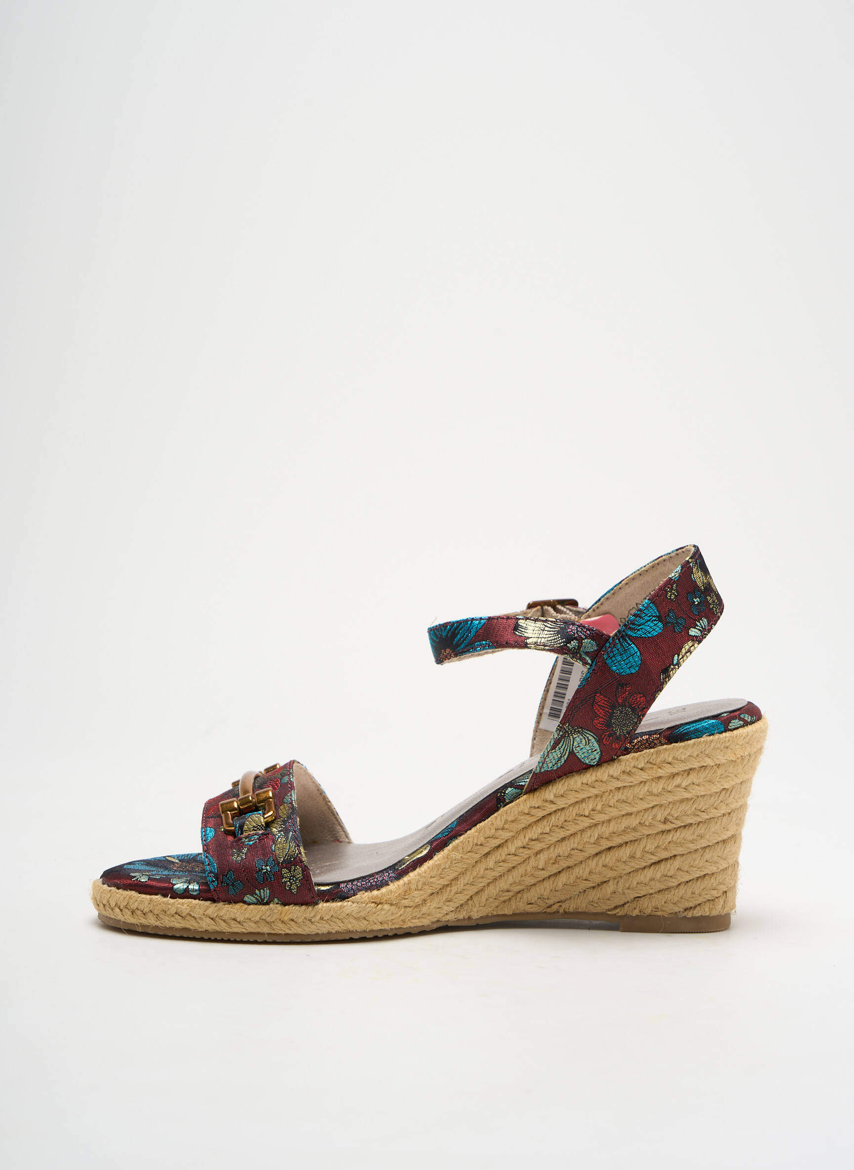 Espadrilės amortizuojančios pado tipas kulnas nuo 4 iki 6 cm raudona TAMARIS moteris