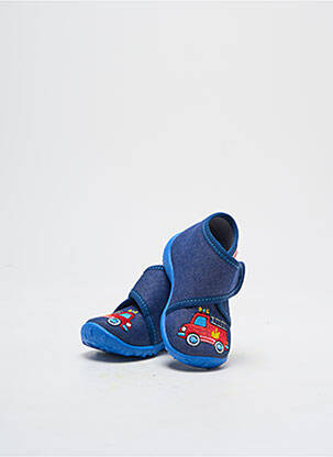 Bateliai/pantofliai velcro užsegimas apvalus mygtukas mėlyna SUPERFIT berniukas
