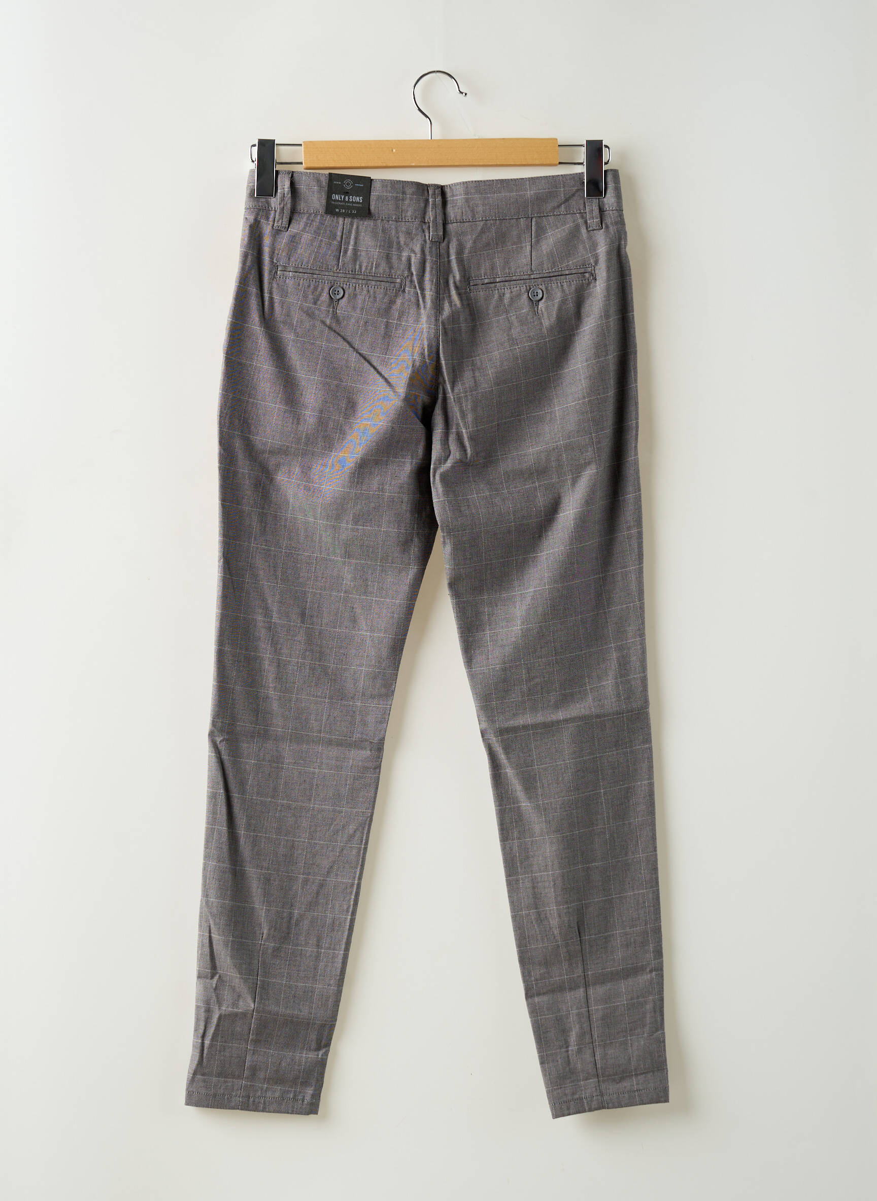 Chino kelnė tamprumas normala dydis pilka ONLY & SONS vyras