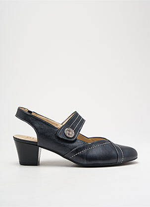Sandalai/nu pėdos satino audinys kulnas nuo 4 iki 6 cm juodas ARTIKA SOFT moteris