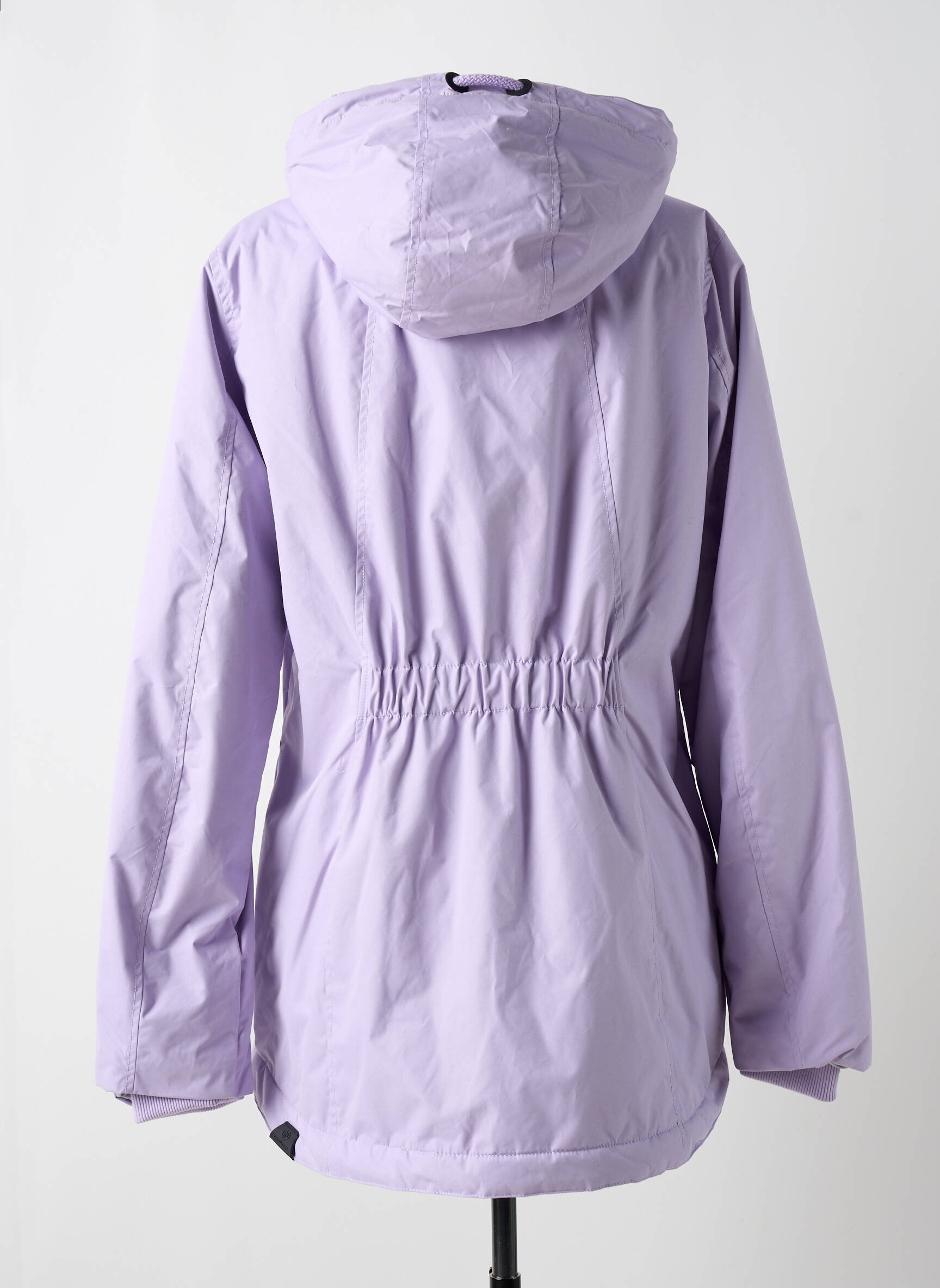 Parka priekinis užtrauktukas su gobtuvu violetinis RAGWEAR moteris