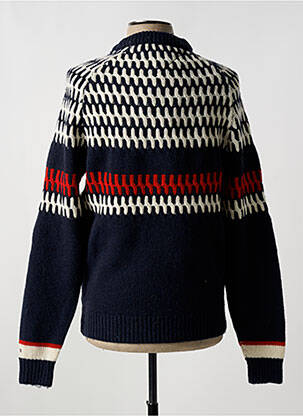 Megztinis tamprumas ilgos rankovės mėlyna TOMMY HILFIGER vyras