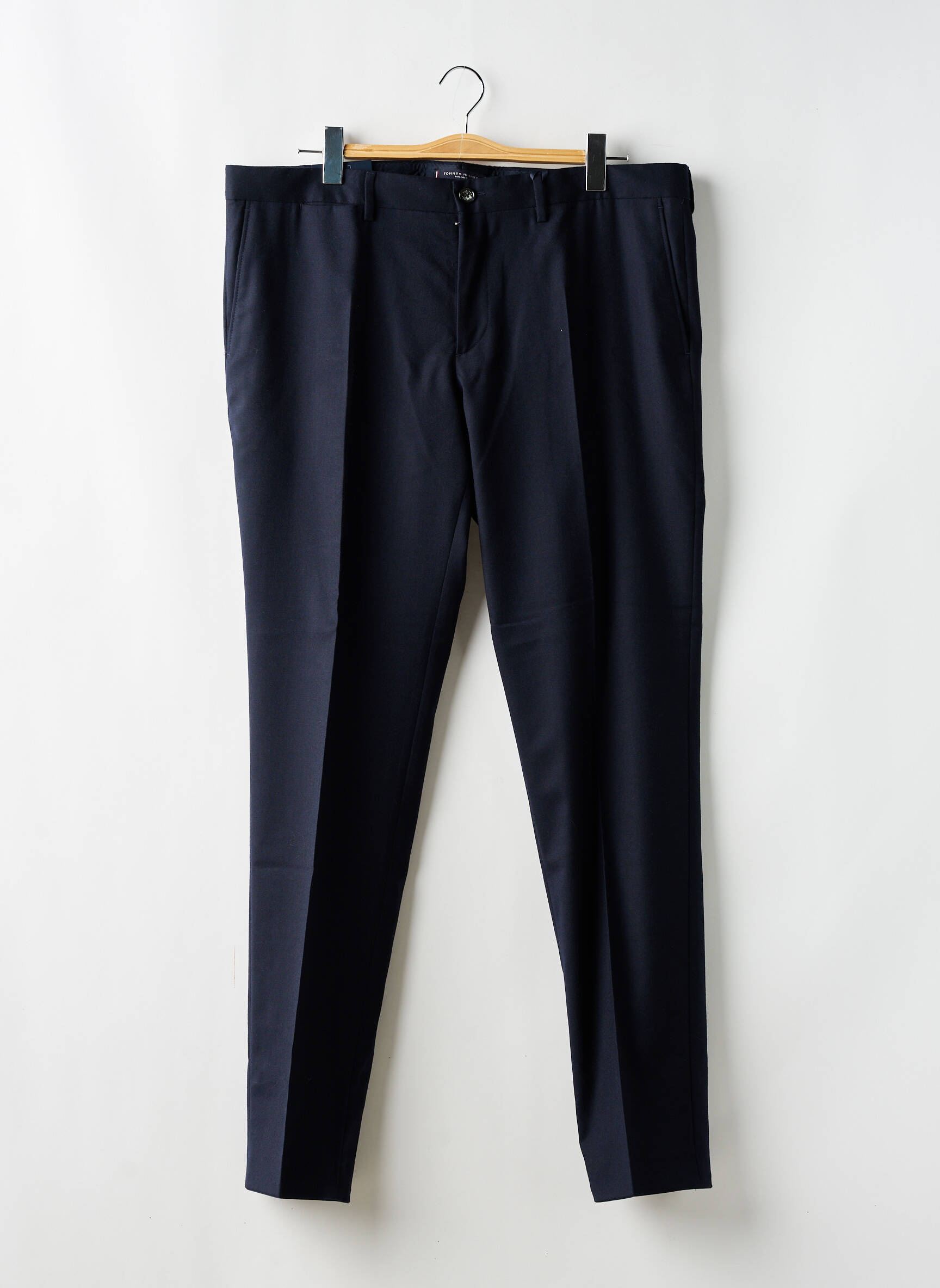 Chino kelnė kišenės aukšta talija mėlyna TOMMY HILFIGER vyras
