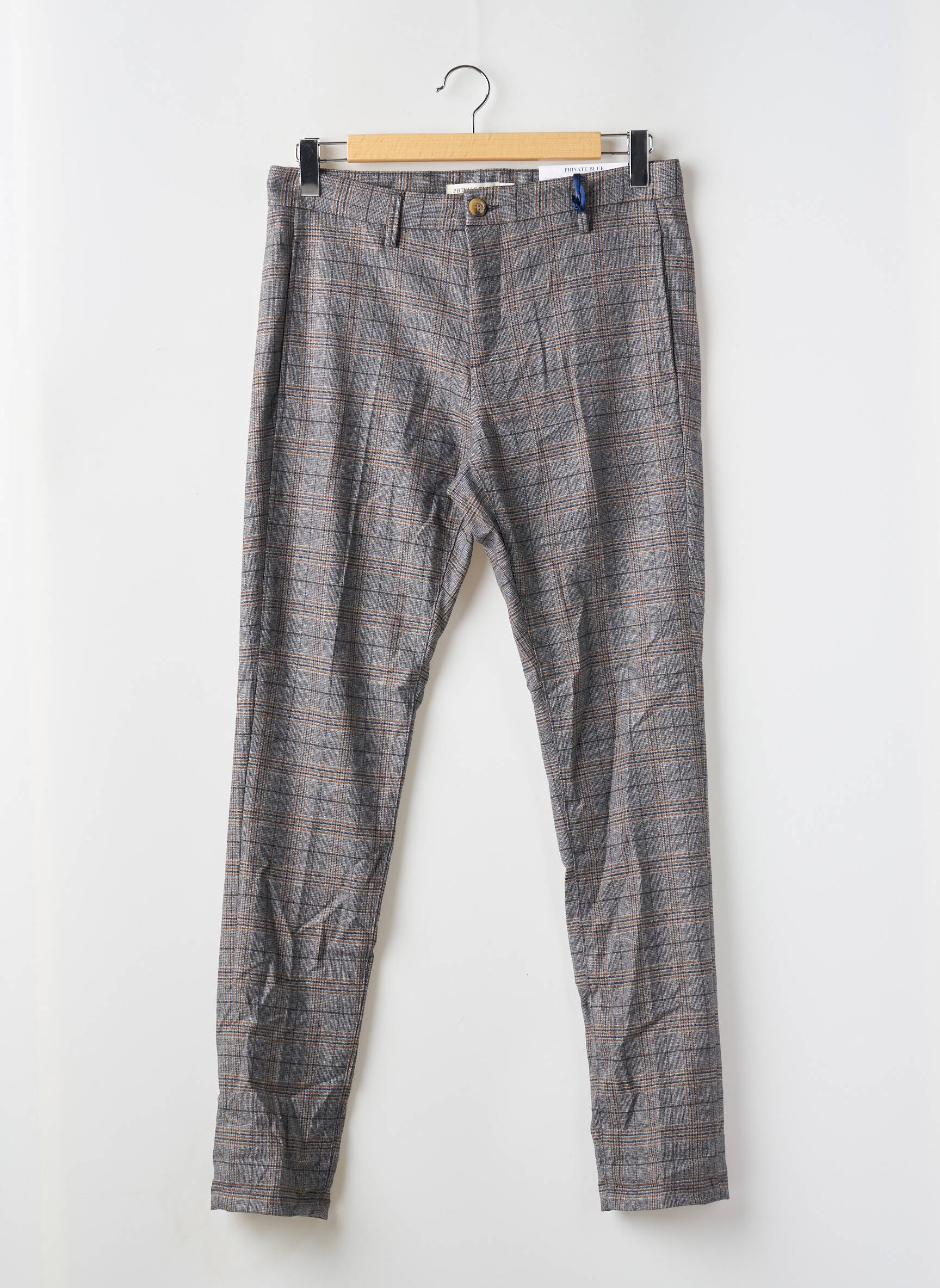 Chino kelnė kišenės normala dydis pilka PRIVATE BLUE vyras
