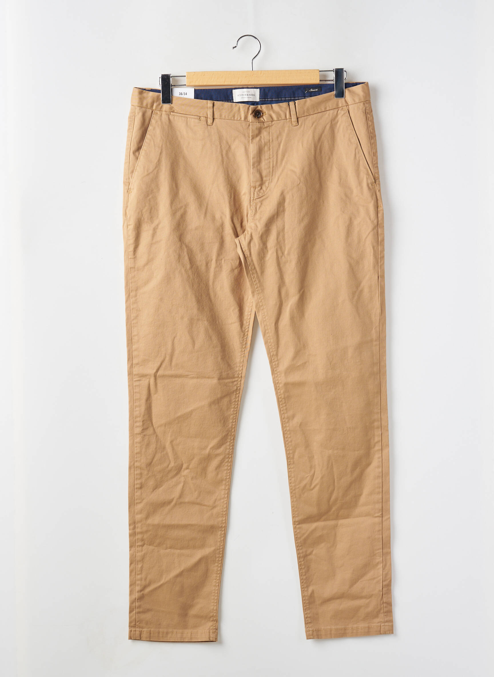 Chino kelnė kišenės normala dydis rudas MAISON SCOTCH vyras
