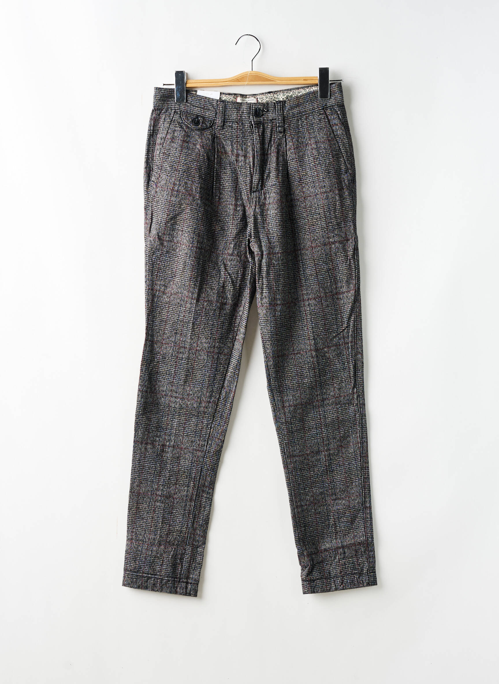 Chino kelnė galinio spausdinimo raštas normala dydis pilka JACK & JONES vyras