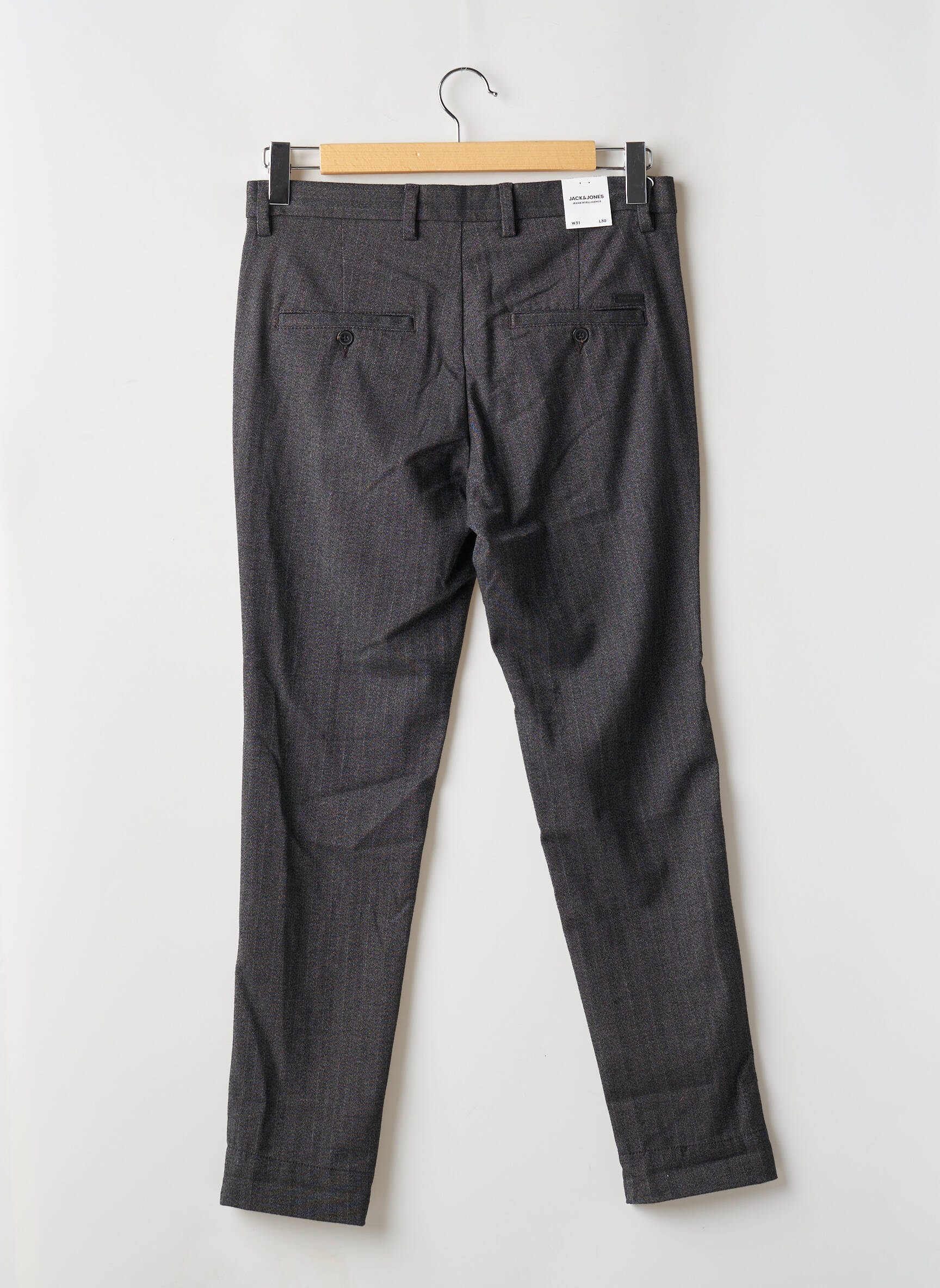 Lieknos kelnės tamprumas normala dydis juodas JACK & JONES vyras