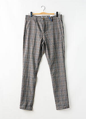 Chino kelnė chinamas audinys normala dydis pilka PRIVATE BLUE vyras