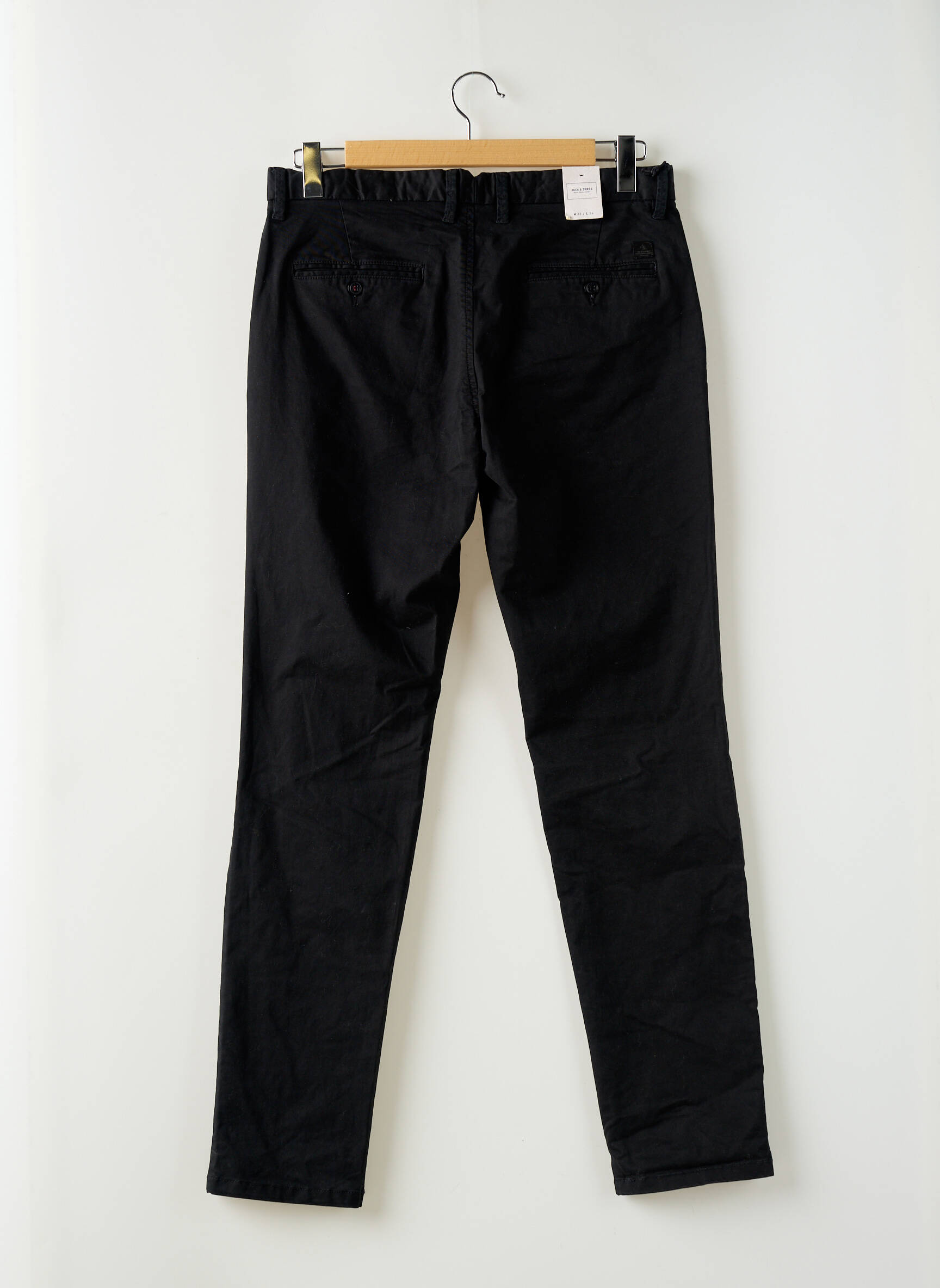 Chino kelnė tamprumas normala dydis juodas JACK & JONES vyras
