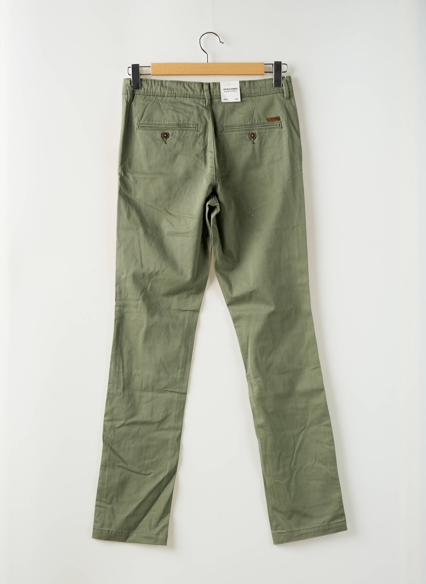 Chino kelnė tamprumas normala dydis žalias JACK & JONES vyras