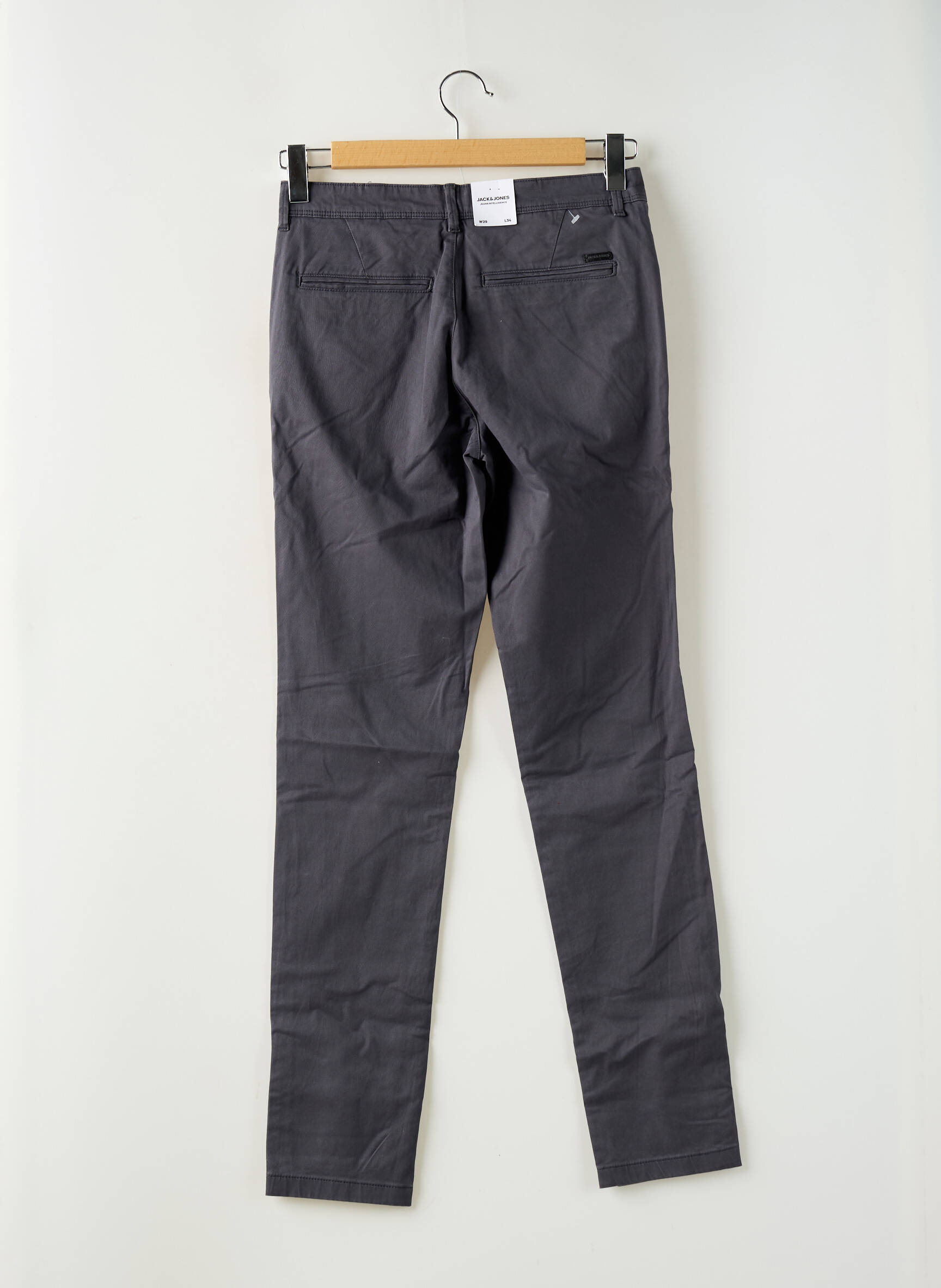 Chino kelnė tamprumas normala dydis pilka JACK & JONES vyras