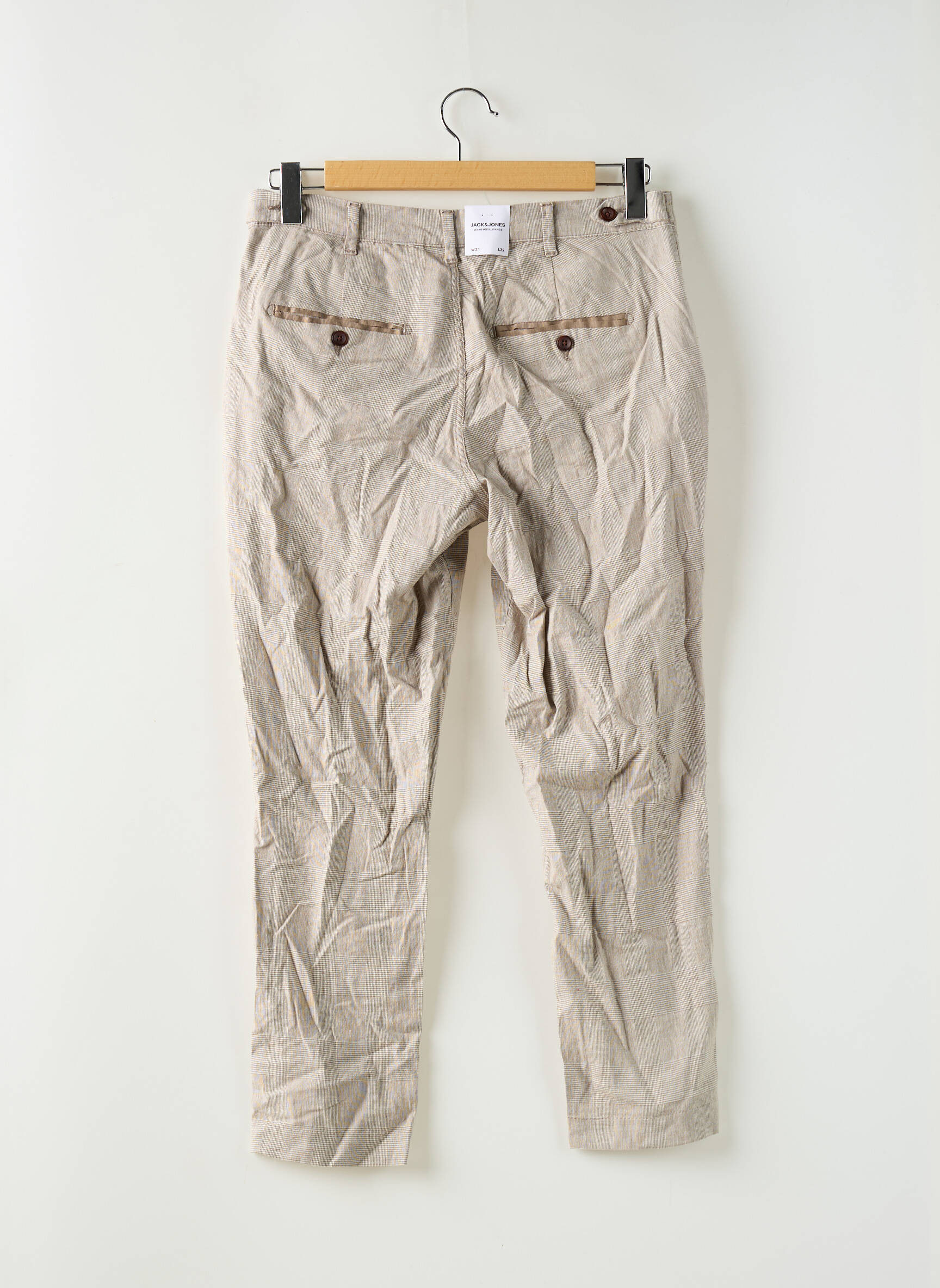 Chino kelnė chinamas audinys normala dydis bežinis JACK & JONES vyras