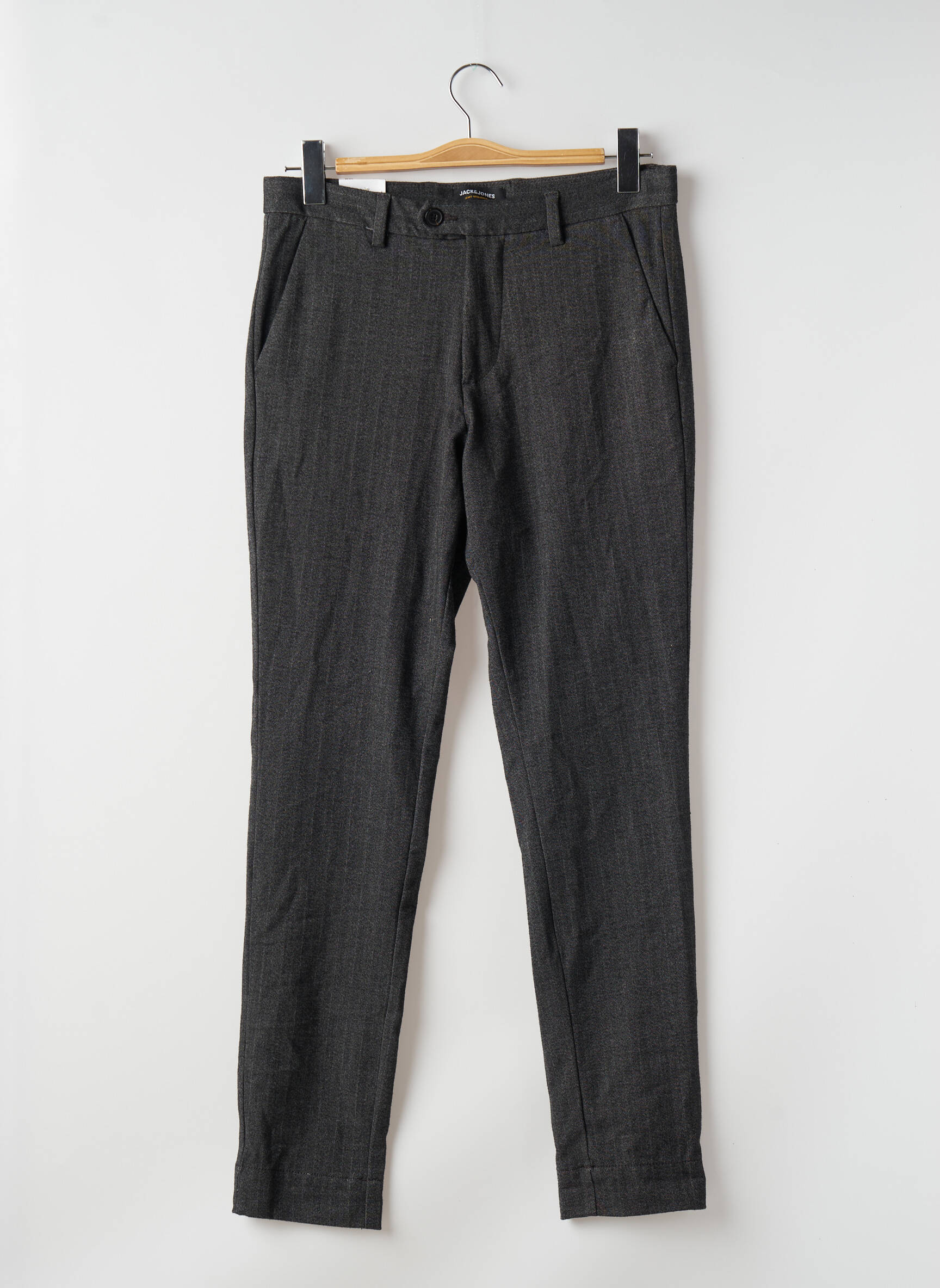 Chino kelnė chinamas audinys normala dydis pilka JACK & JONES vyras
