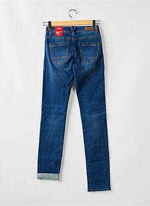 Tiesios kirpimo džinsai tamprumas normala dydis mėlyna S.OLIVER moteris