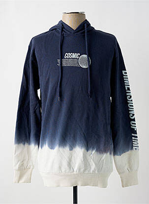 Kapišonas jersey audinys ilgos rankovės mėlyna JACK & JONES vyras