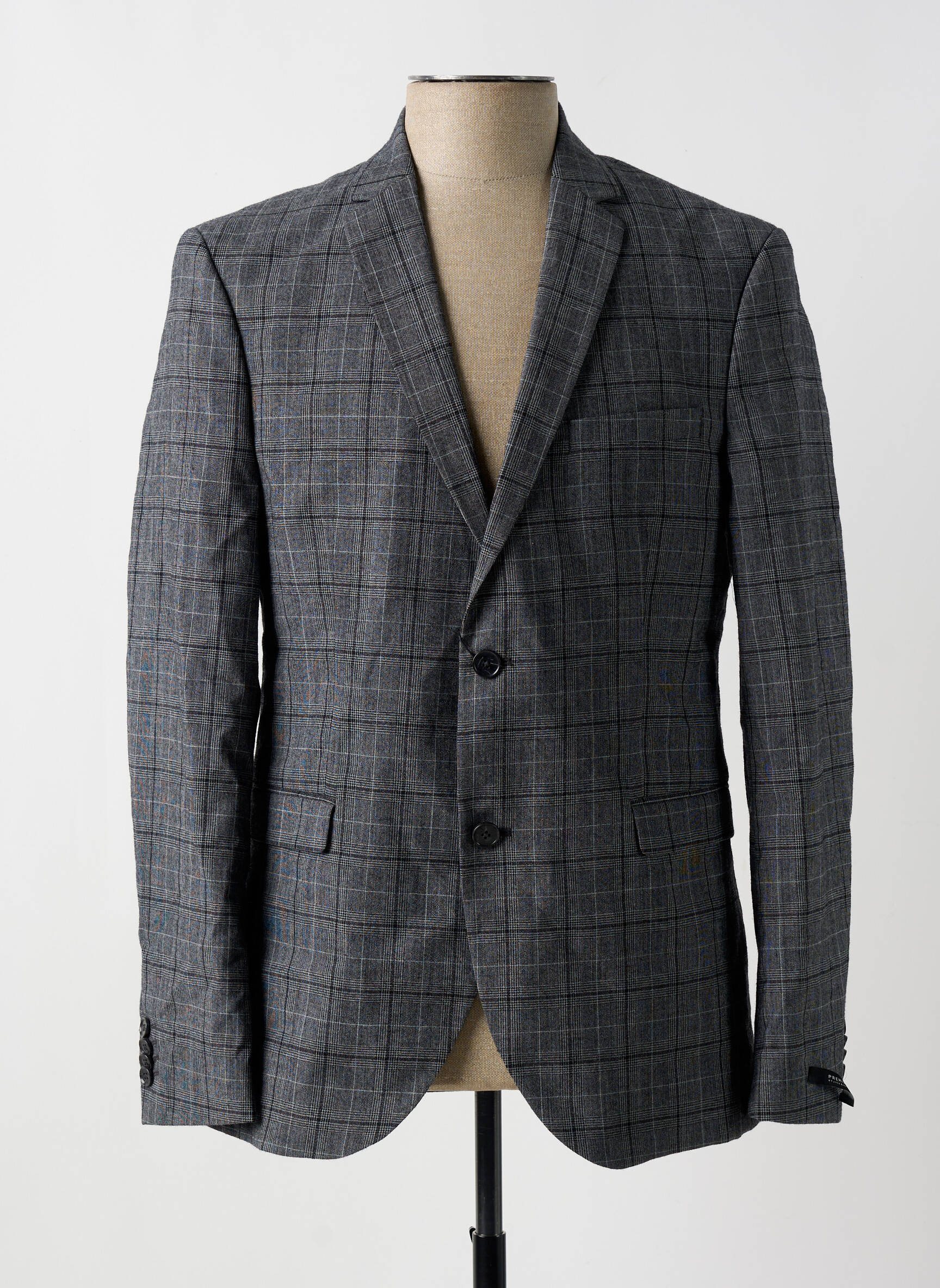 Švarkas kišenės pilka JACK & JONES vyras