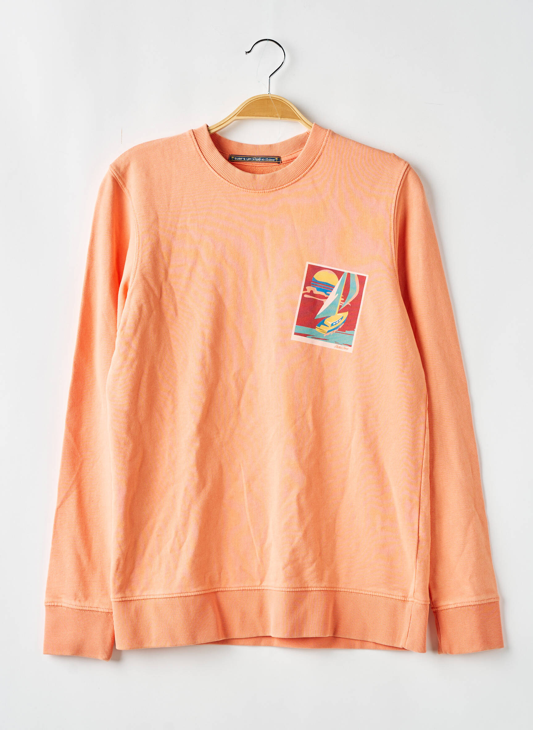 Mikroskopas tamprumas ilgos rankovės oranžinė JACK & JONES berniukas