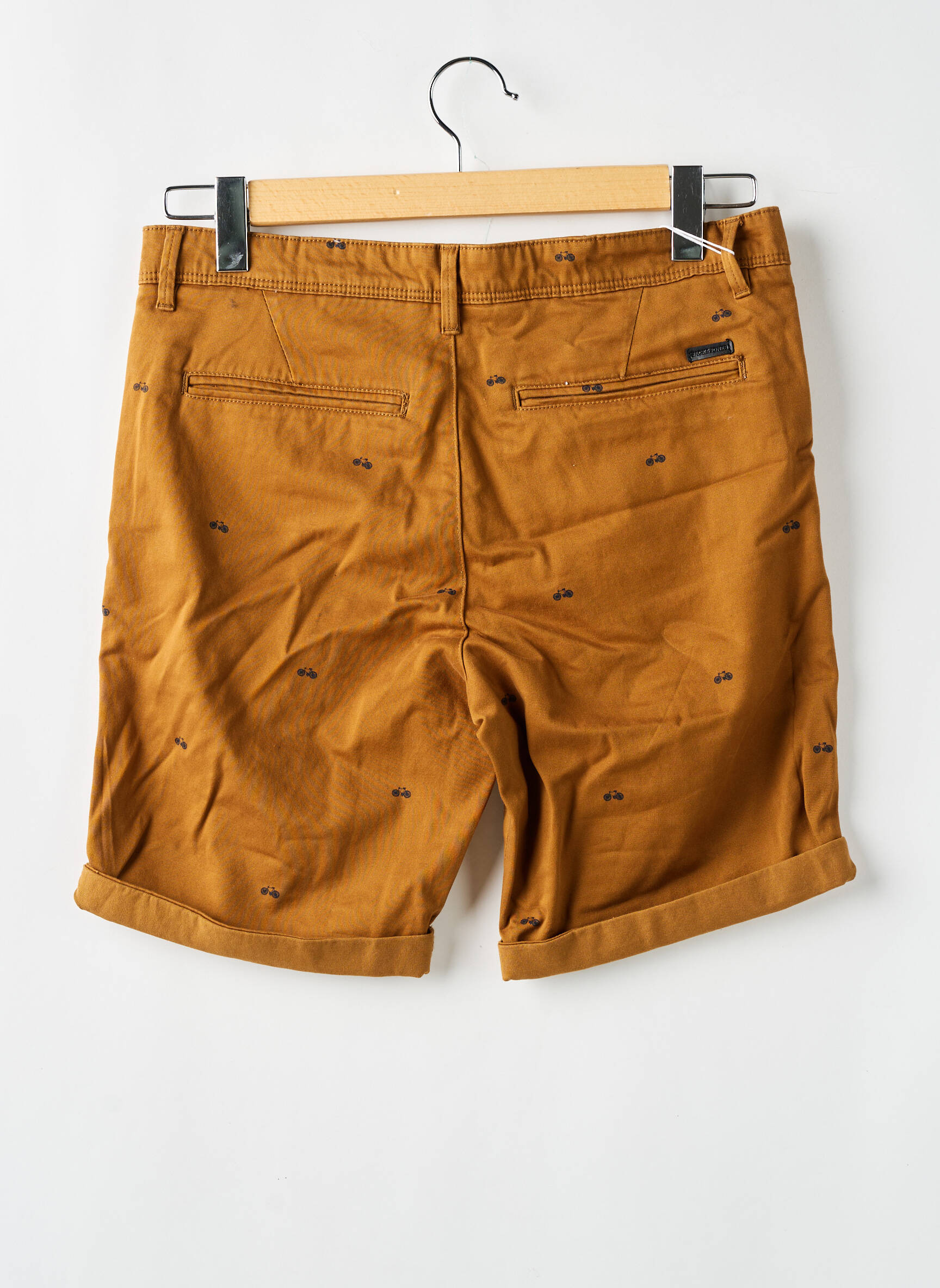 Bermudas tamprumas maža dydžio geltona JACK & JONES vyras