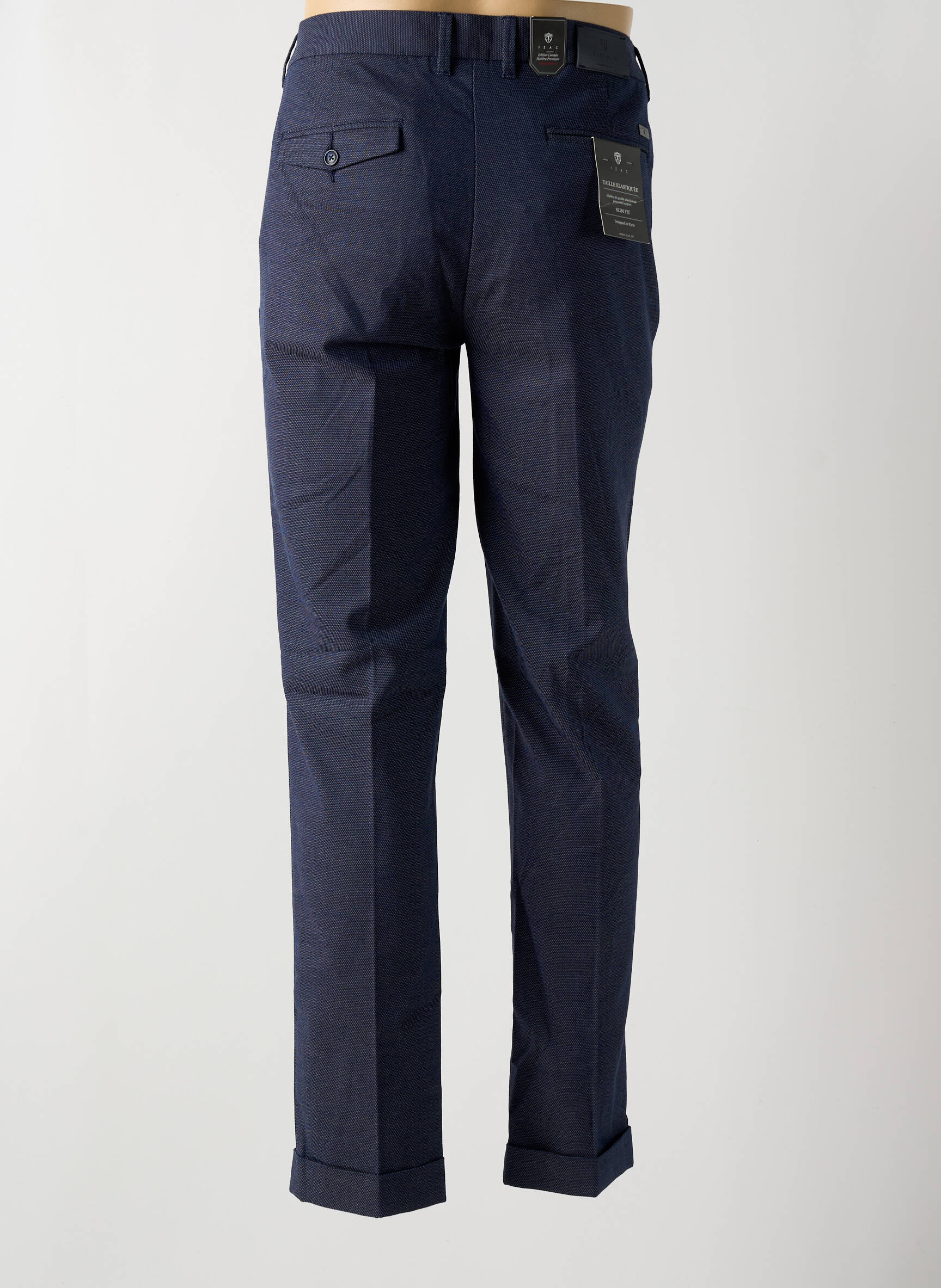 Lieknos kelnės tamprumas normala dydis mėlyna IZAC vyras