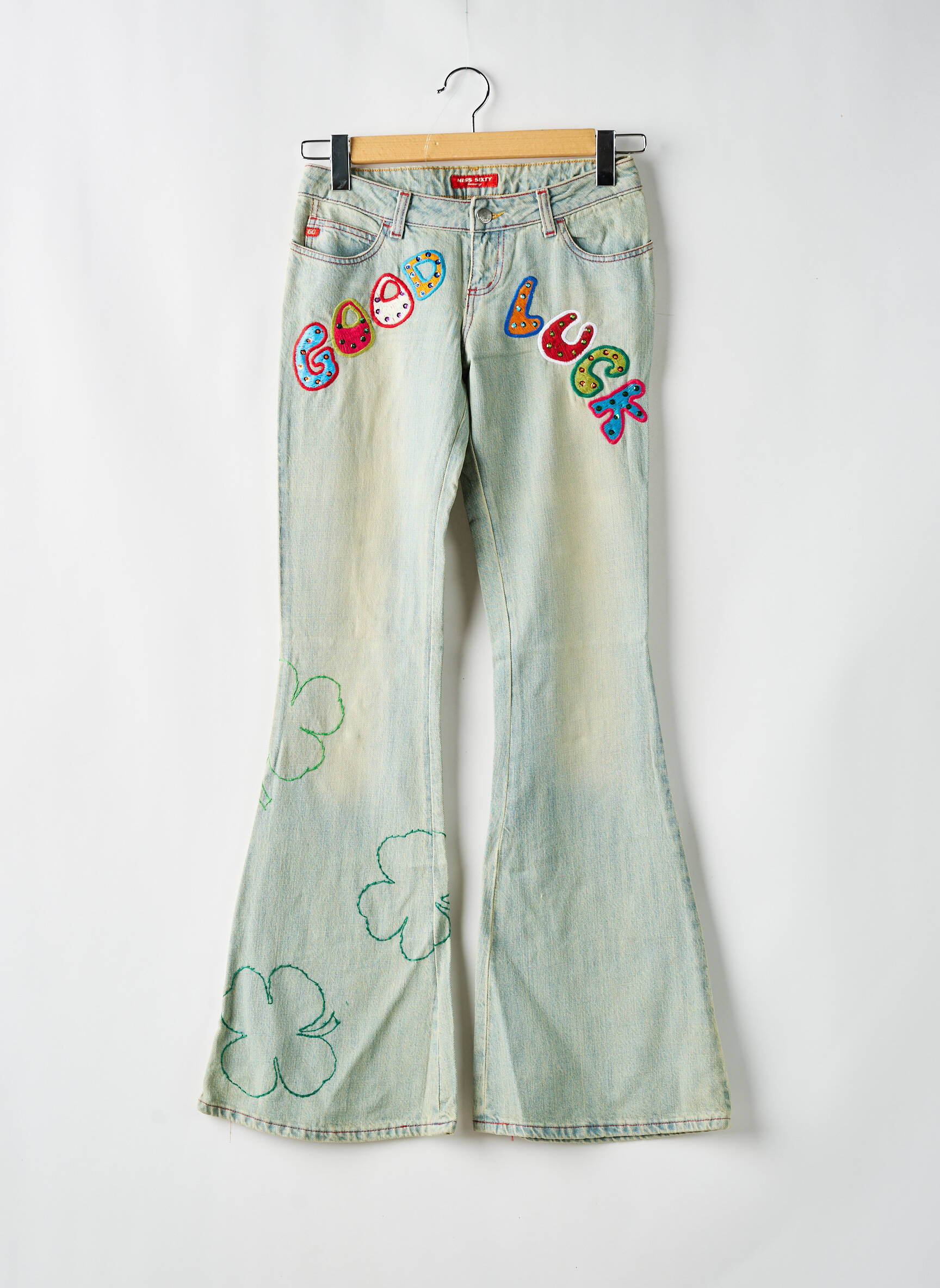 Bootcut džinsai normala dydis normala dydis mėlyna MISS SIXTY moteris