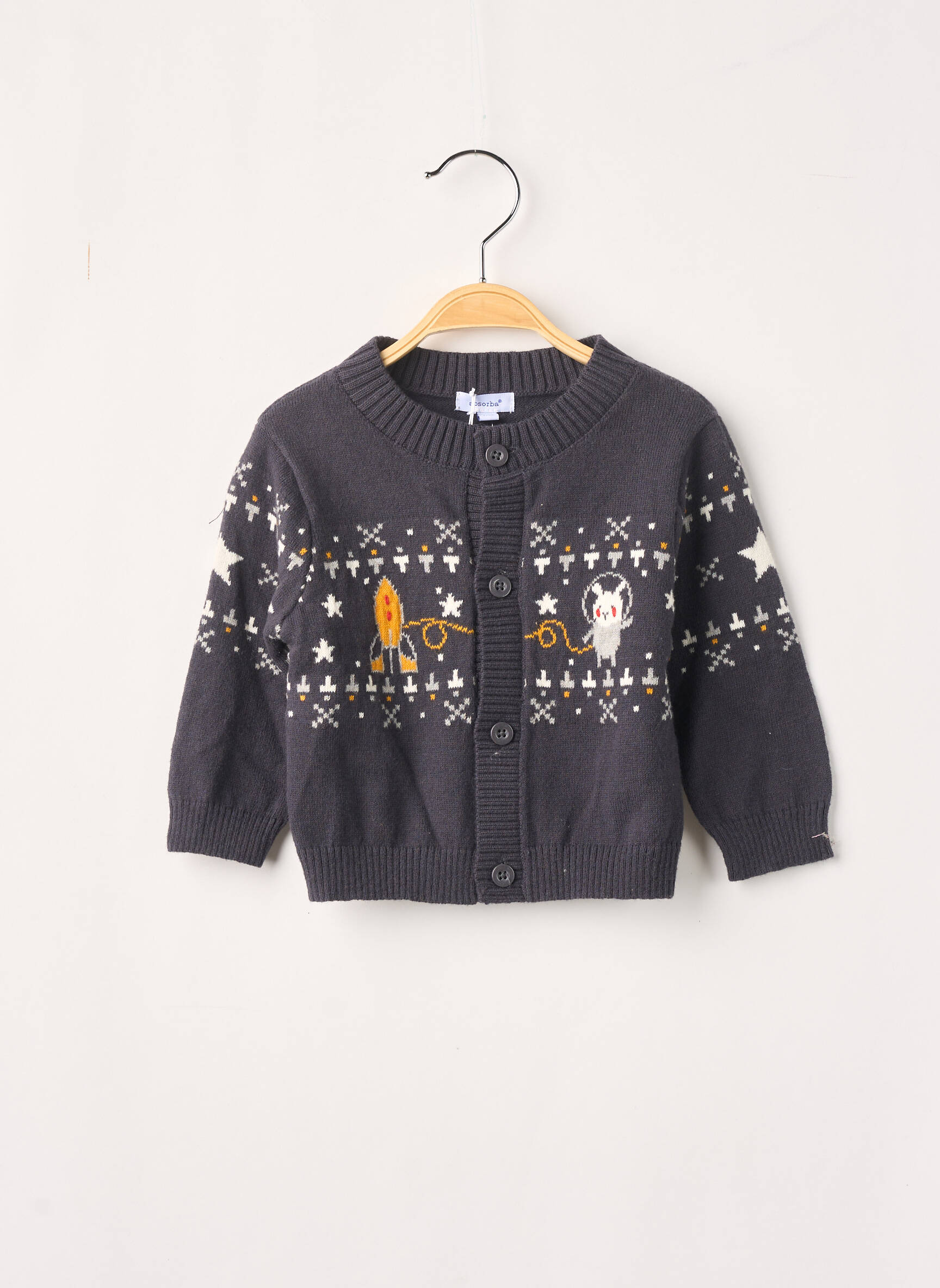 Gilet pilka ABSORBA berniukas