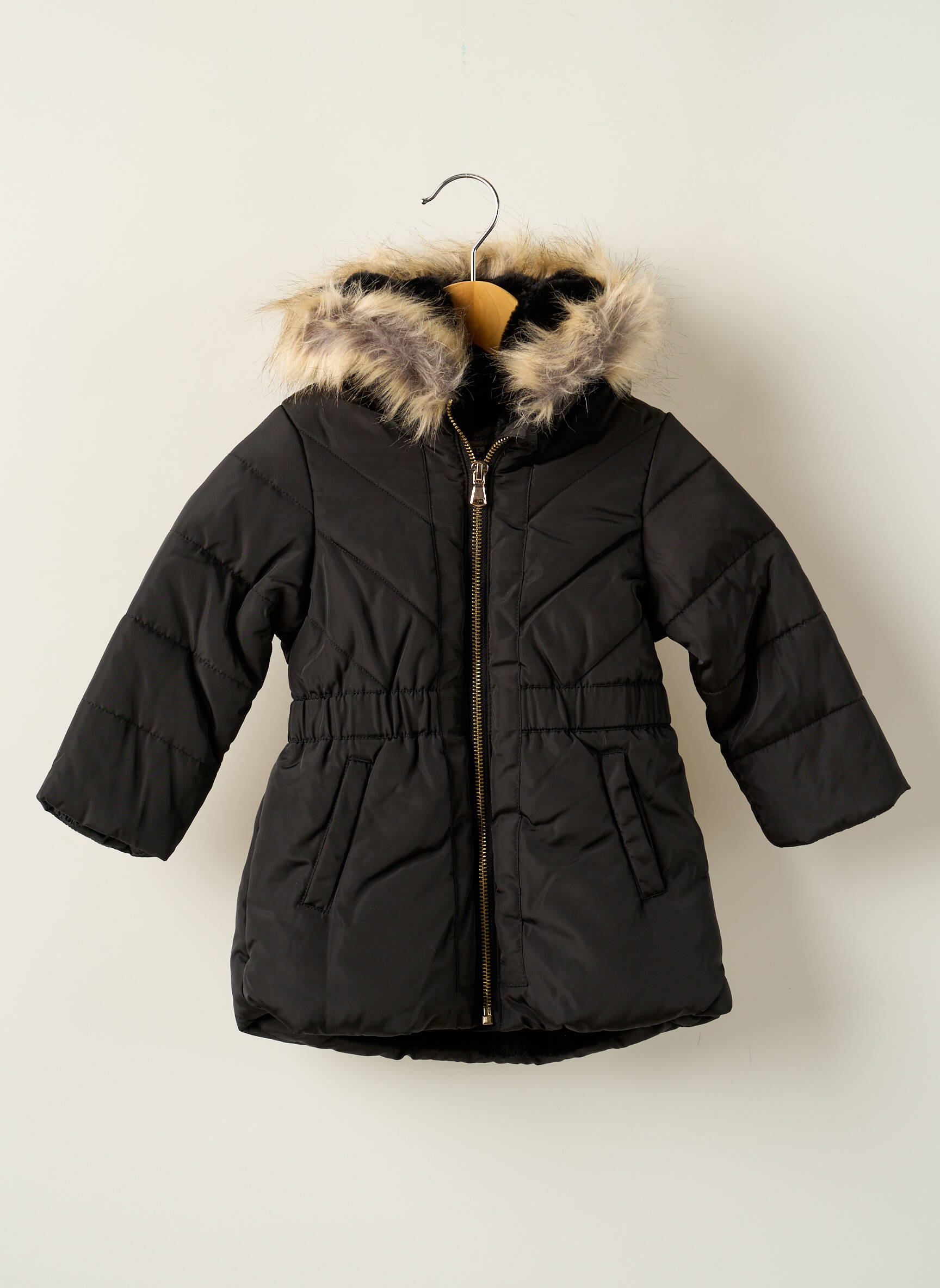 Parka juodas ABSORBA mergina