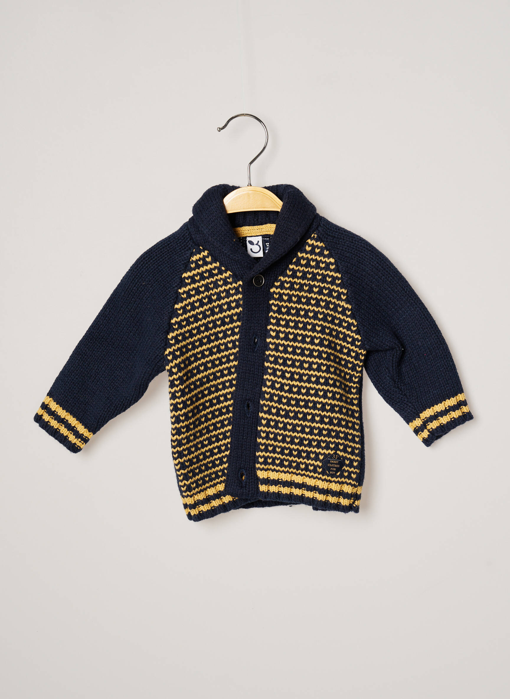 Gilet okeris 3 POMMES berniukas