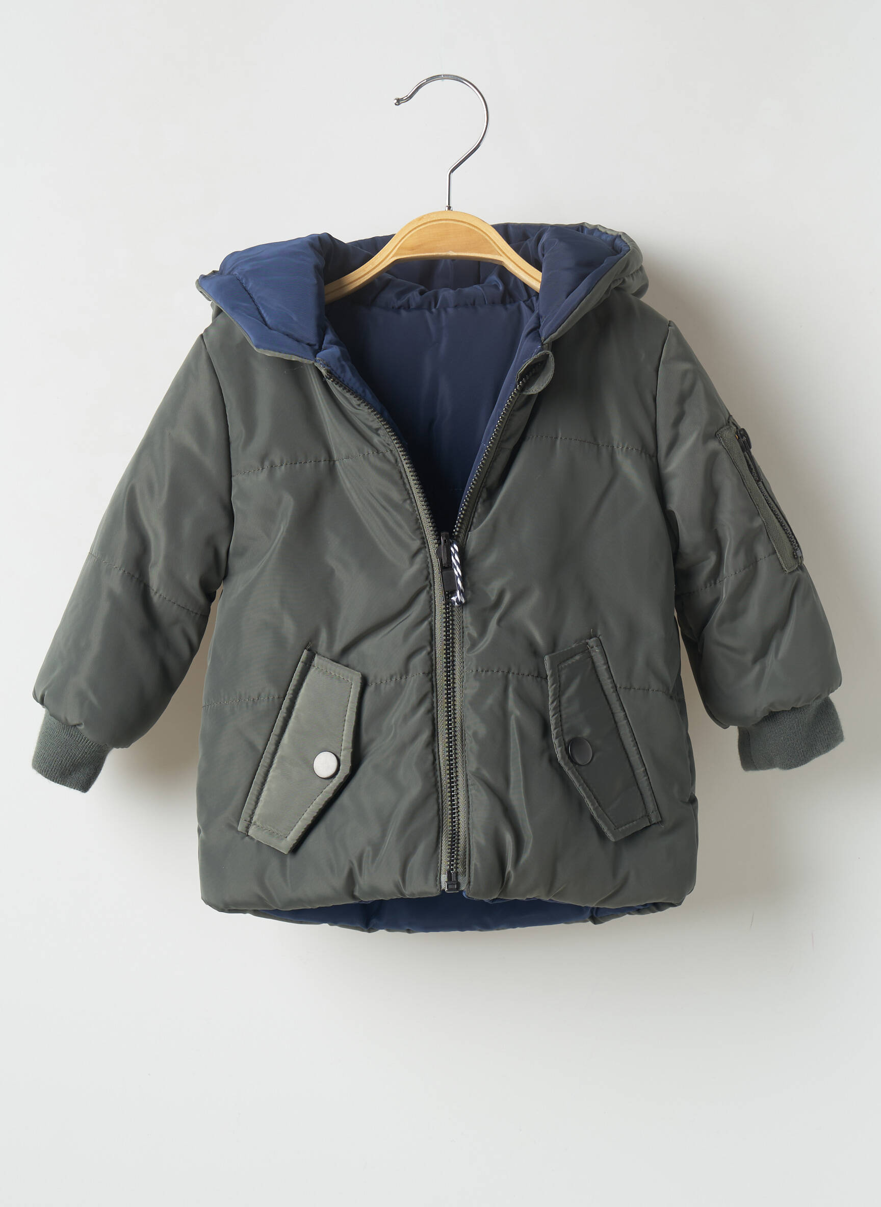 Parka kaki 3 POMMES berniukas
