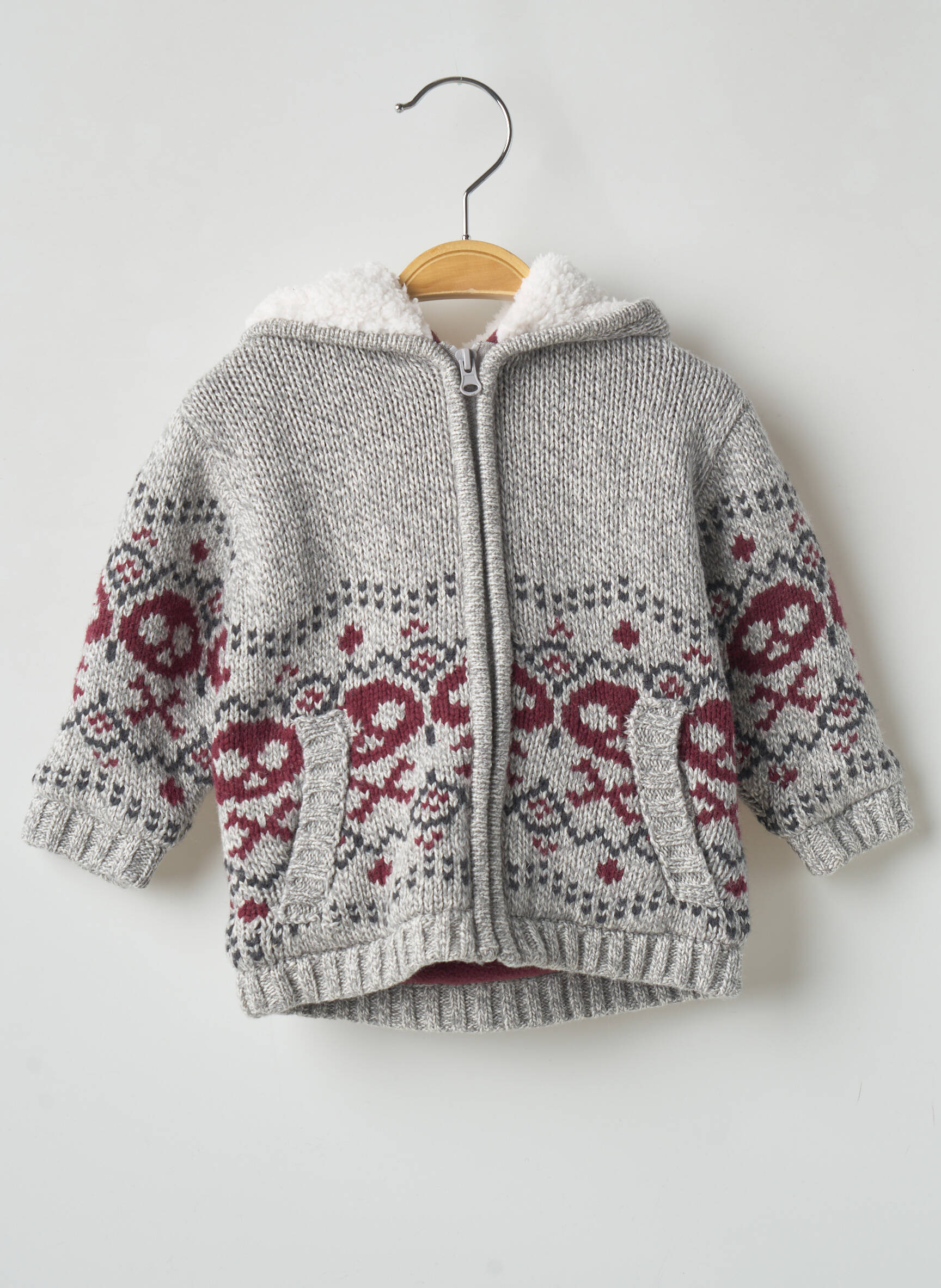 Gilet pilka 3 POMMES berniukas