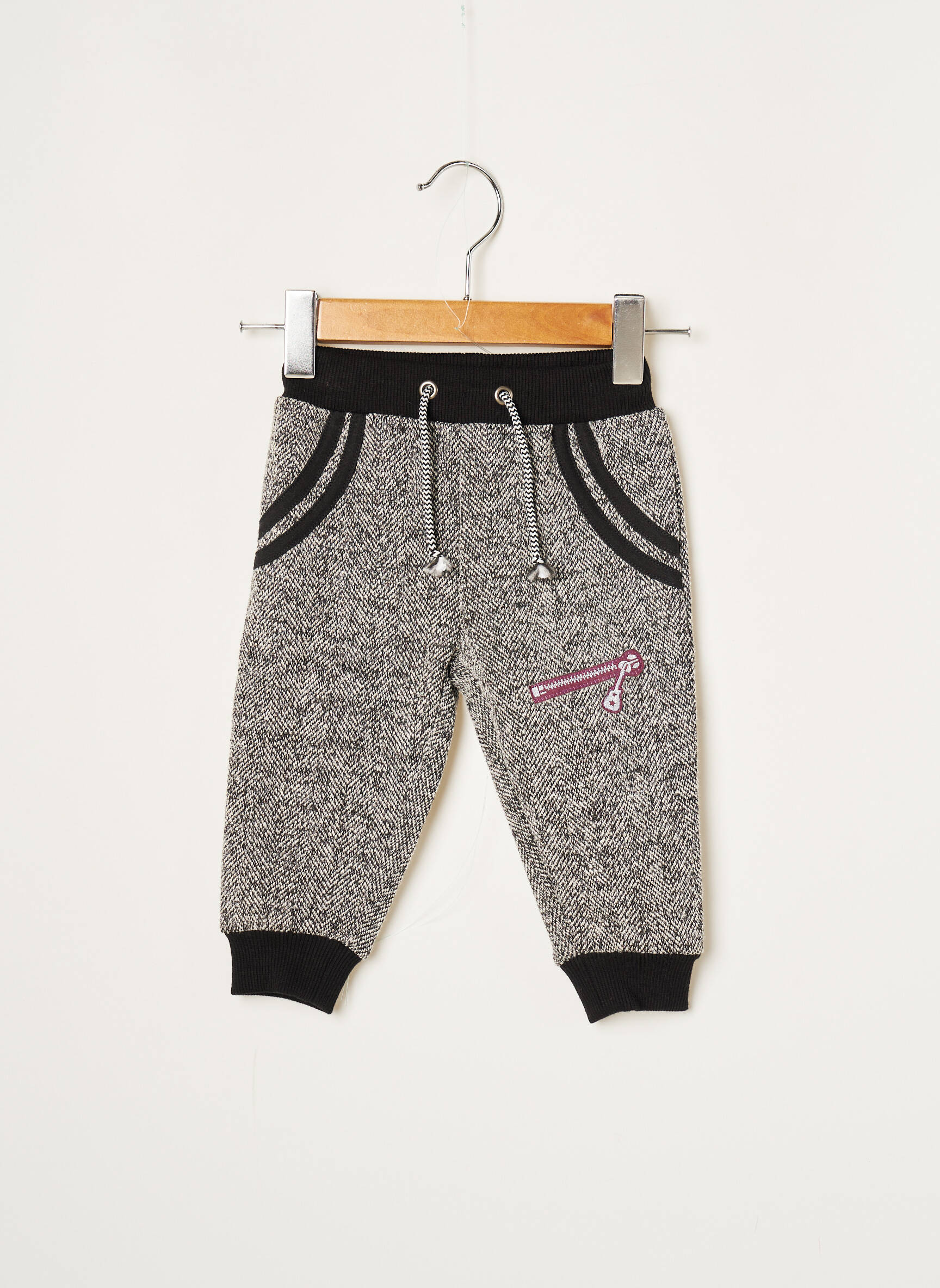 Joggins juodas 3 POMMES berniukas