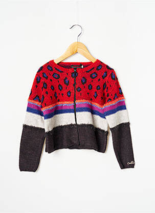 Gilet raudona CATIMINI mergina