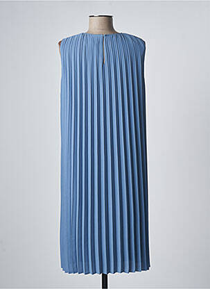 Pusilgių suknelė mėlyna DEVERNOIS moteris