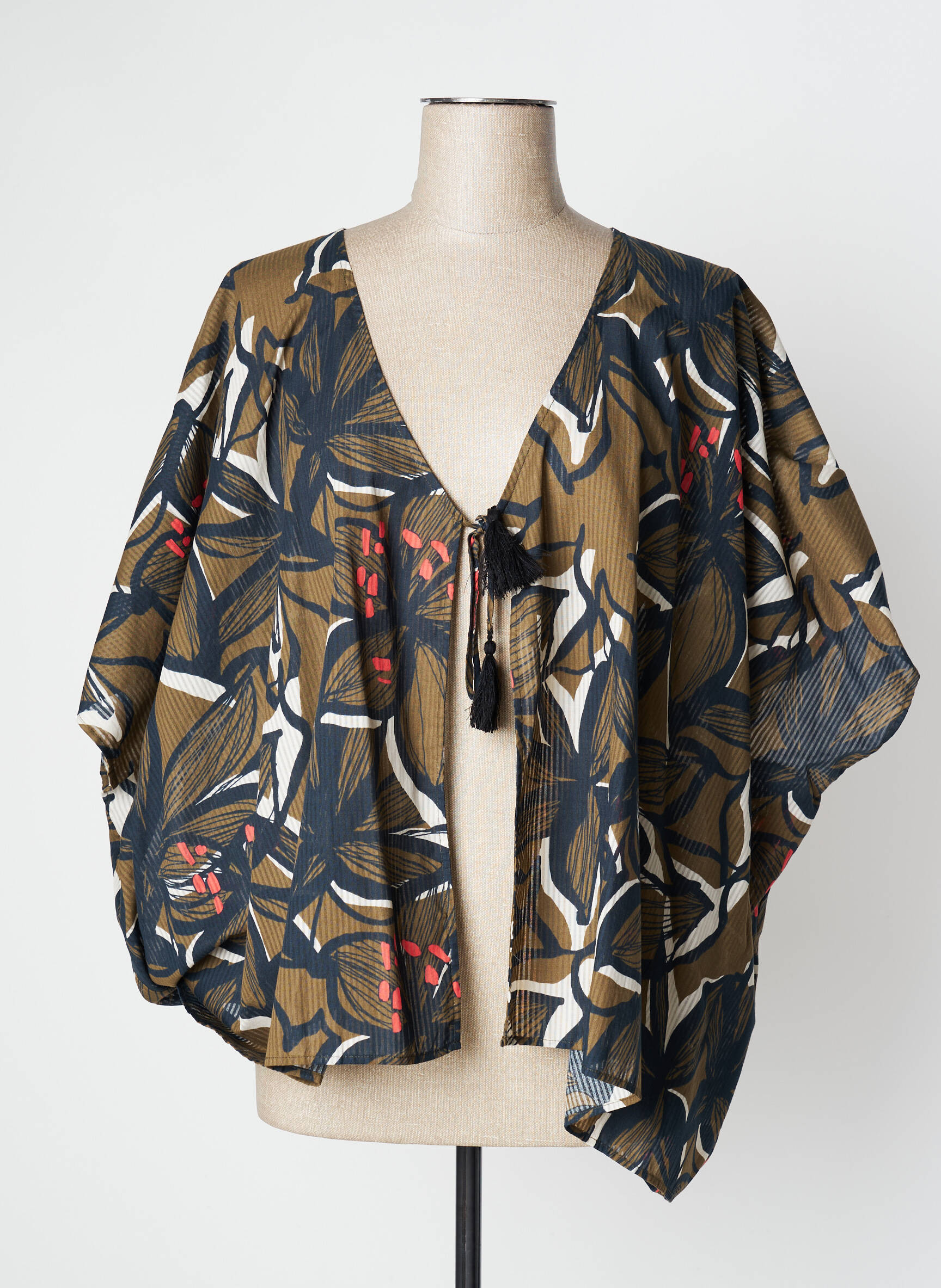 Kimono striukė žalias DEVERNOIS moteris