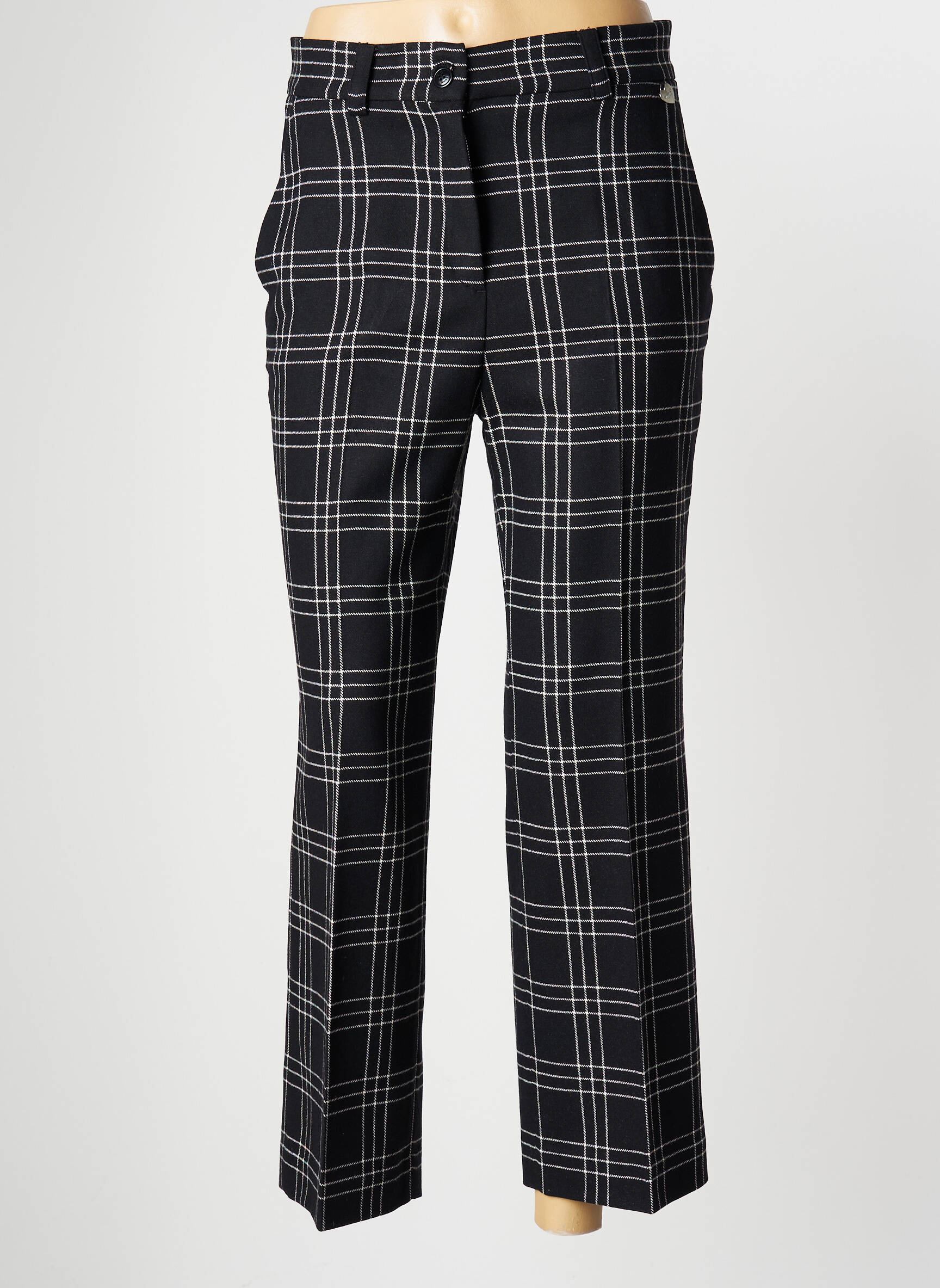 Platus kelnes juodas TWINSET moteris