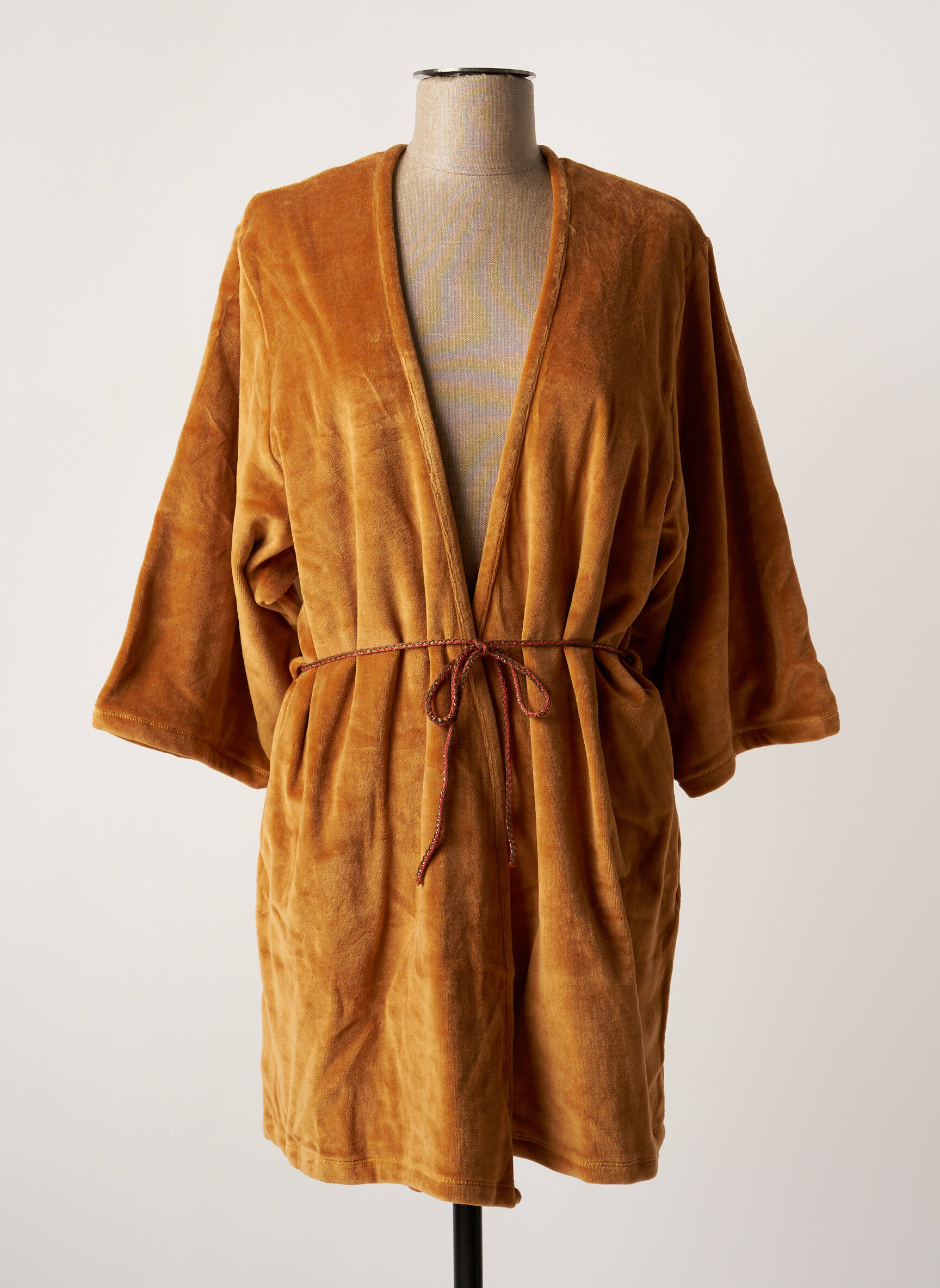 Kimono striukė rudas LA NOUVELLE moteris