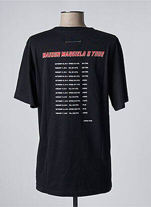 T-marškinys juodas MAISON MARTIN MARGIELA moteris
