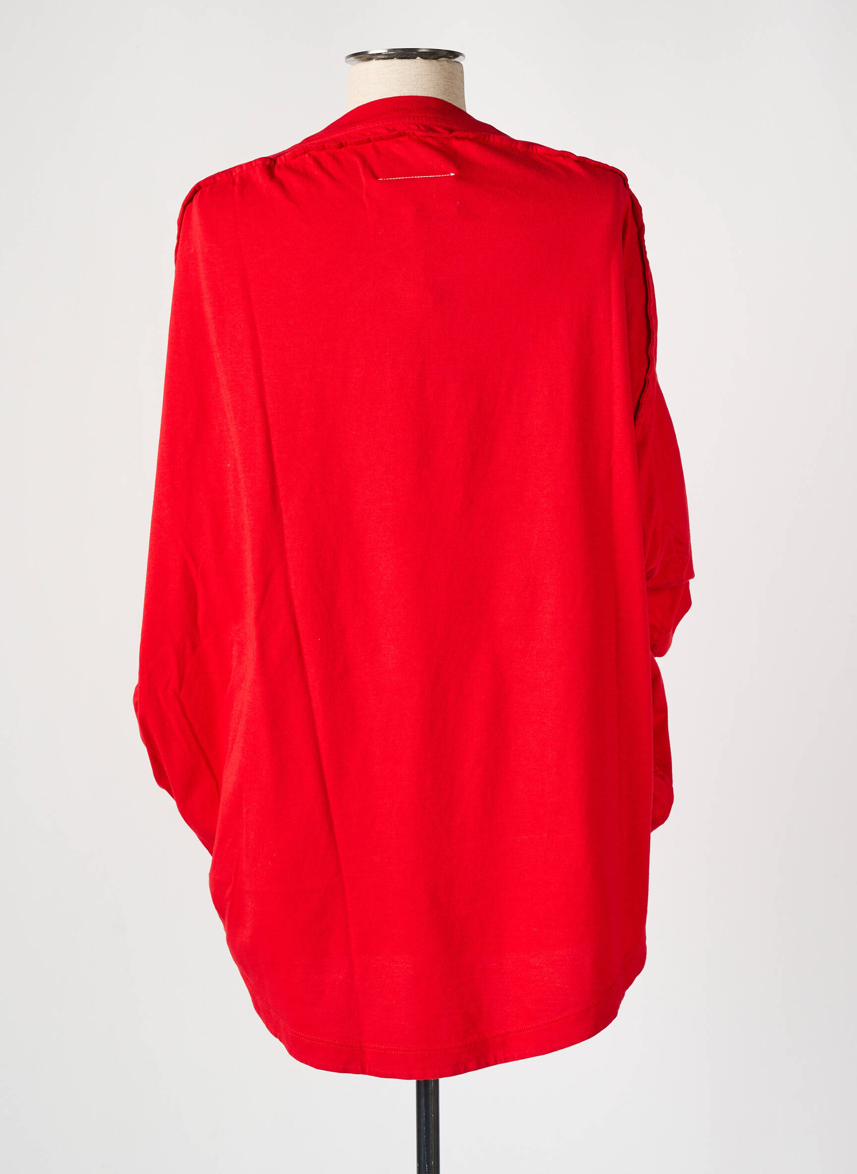 T-marškinys raudona MAISON MARTIN MARGIELA moteris