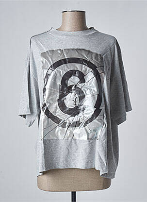 T-marškinys pilka MAISON MARTIN MARGIELA moteris
