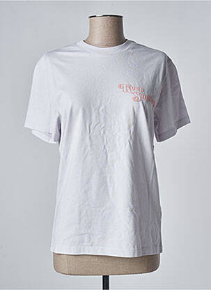 T-marškinys baltas MAISON LABICHE moteris
