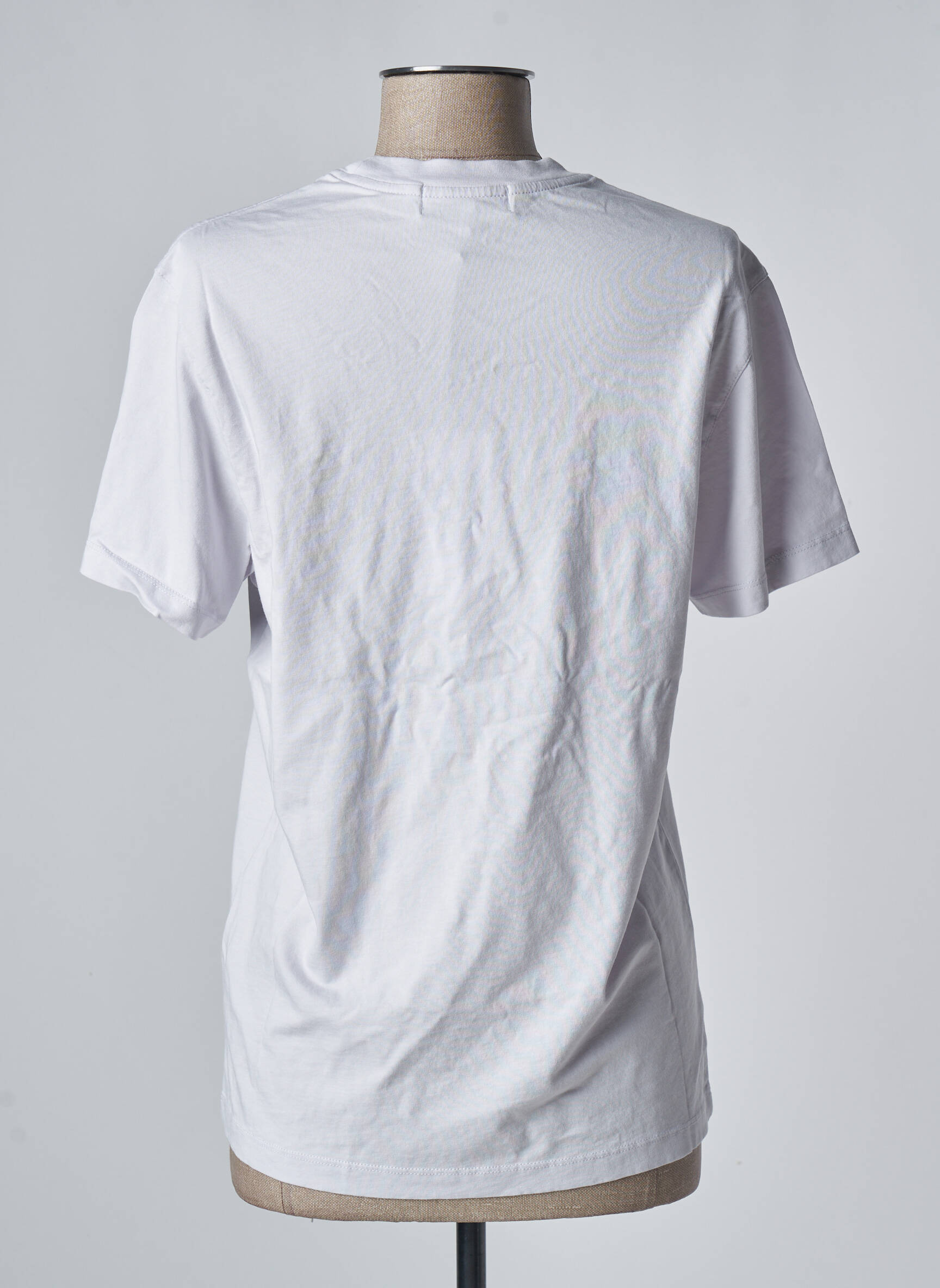 T-marškinys baltas MAISON LABICHE moteris