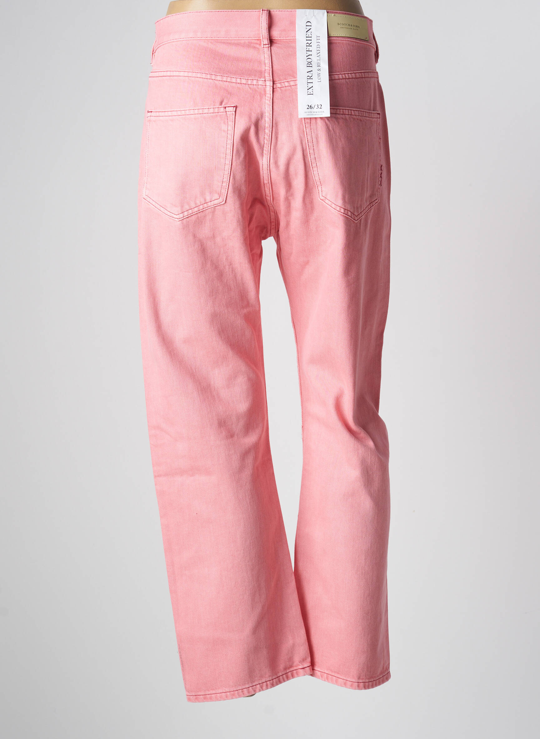 Boyfriend džinsai rožinė SCOTCH & SODA moteris