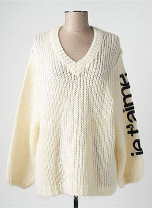 Megztinis baltas SACK'S moteris