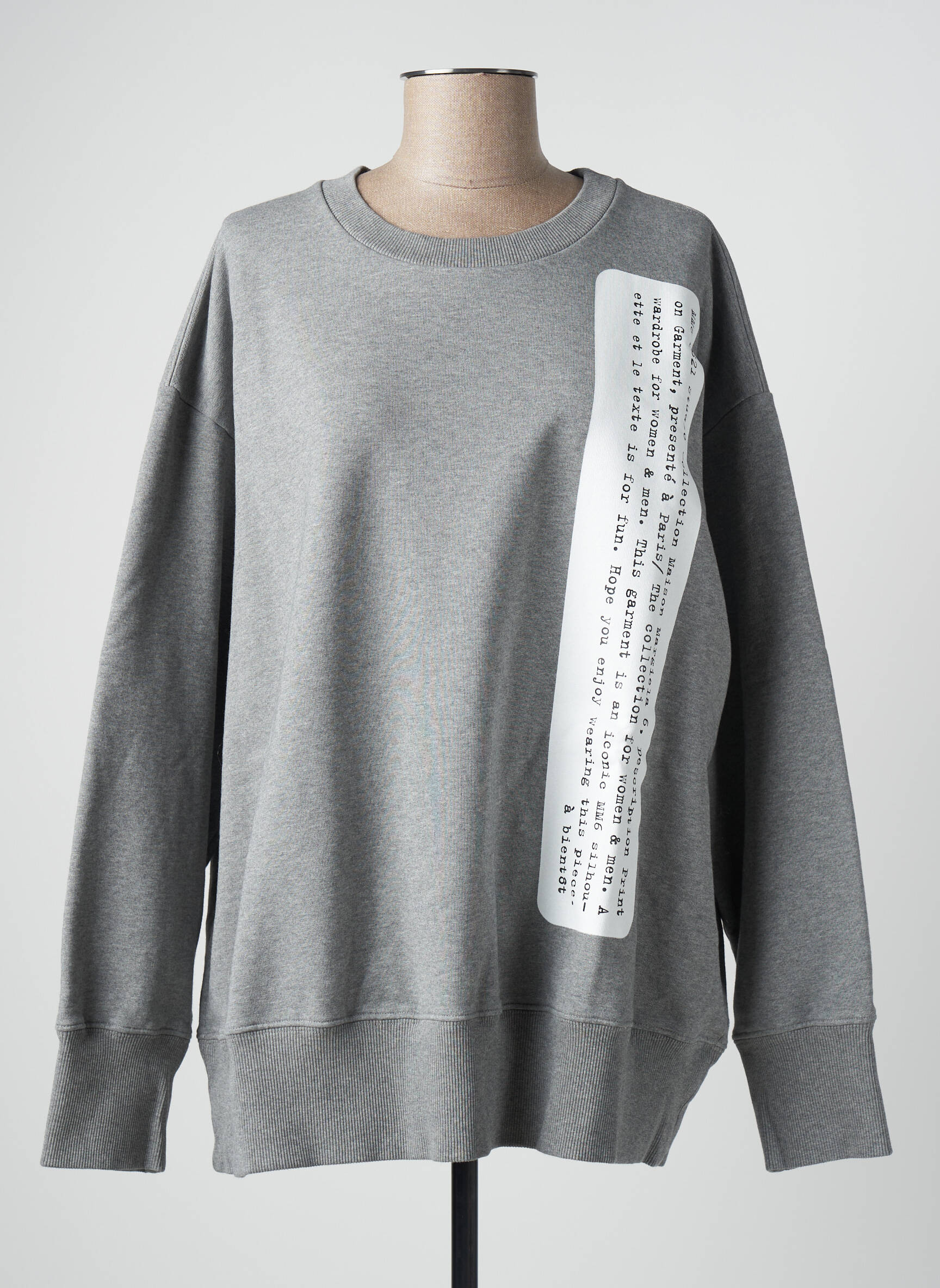 Mikroskopas pilka MAISON MARTIN MARGIELA moteris