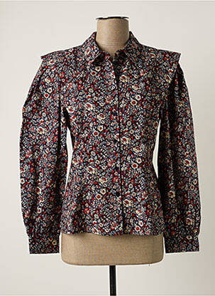 Moteriškas marškinys mėlyna OBJECT moteris