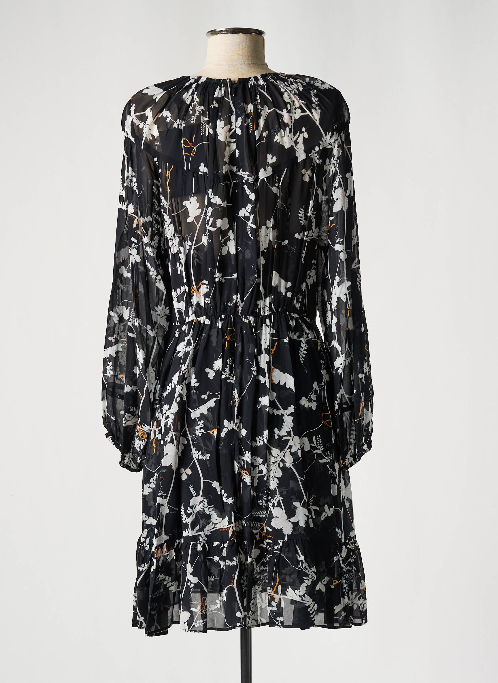 Trumpa suknelė juodas THE KOOPLES moteris